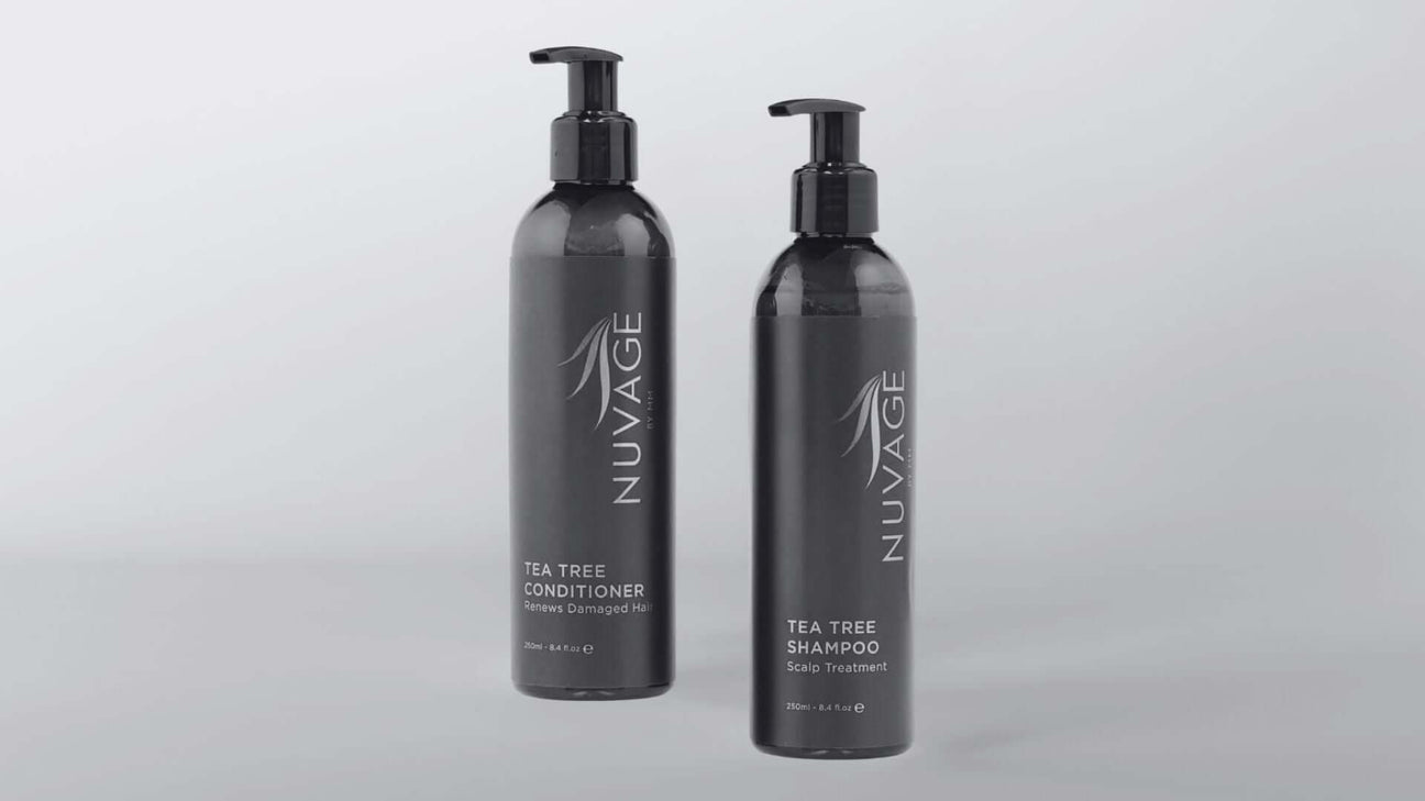Tea Tree Shampoo & Conditioner: Scalp Health Starts Here - NUVAGE