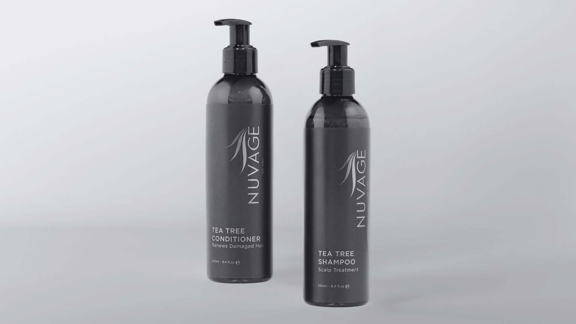 Tea Tree Shampoo & Conditioner: Scalp Health Starts Here - NUVAGE